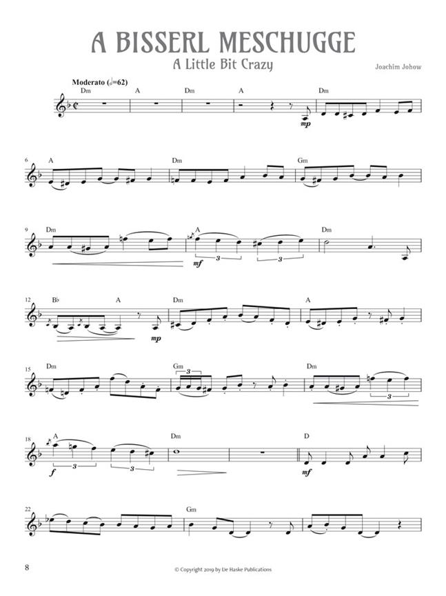 Hey Klezmorim! - 16 new Klezmer melodies for violin and piano noty pro housle a klavír